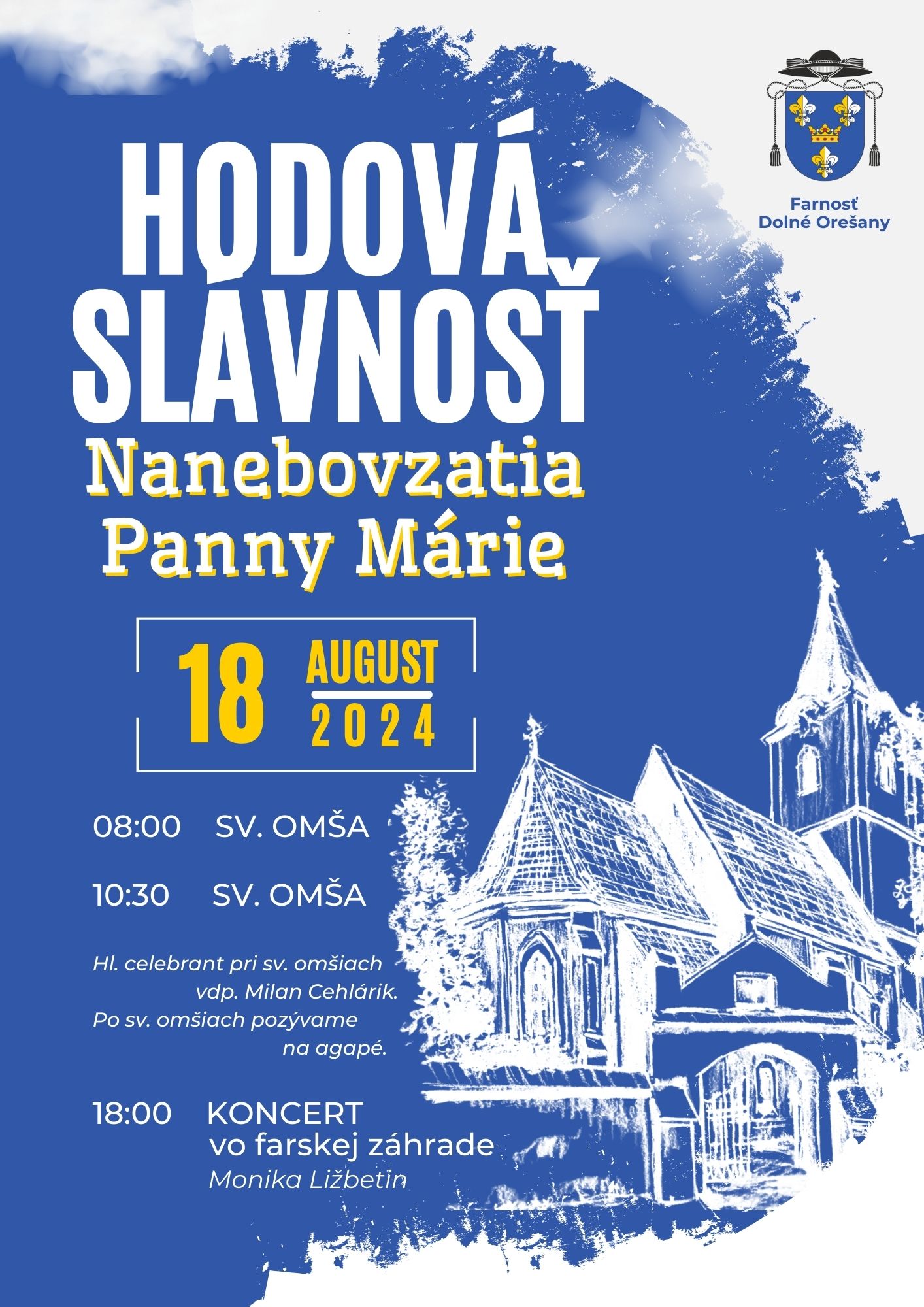 Hodová slávnosť – pozvánka